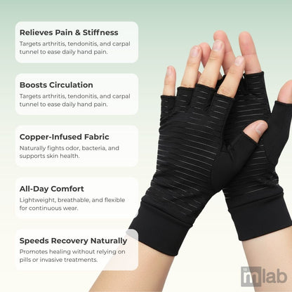 HarmonieLab™ Copper Compression Gloves